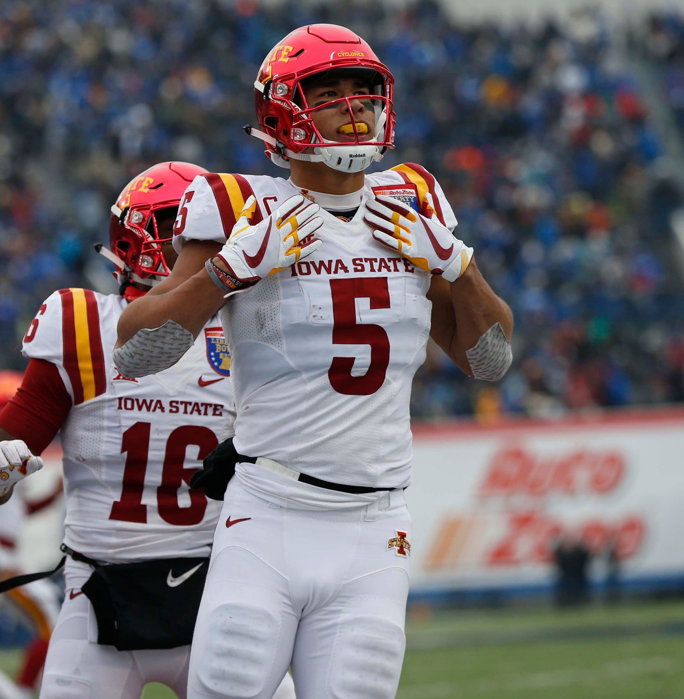 allen lazard iowa state gloves